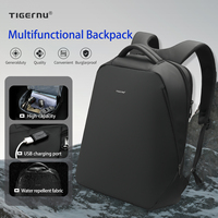 Sac à dos pour ordinateur portable Tigernu T-B3164 17 pouces, imperméable, antivol, sac à dos pour homme, sacs de voyage de luxe, bagages