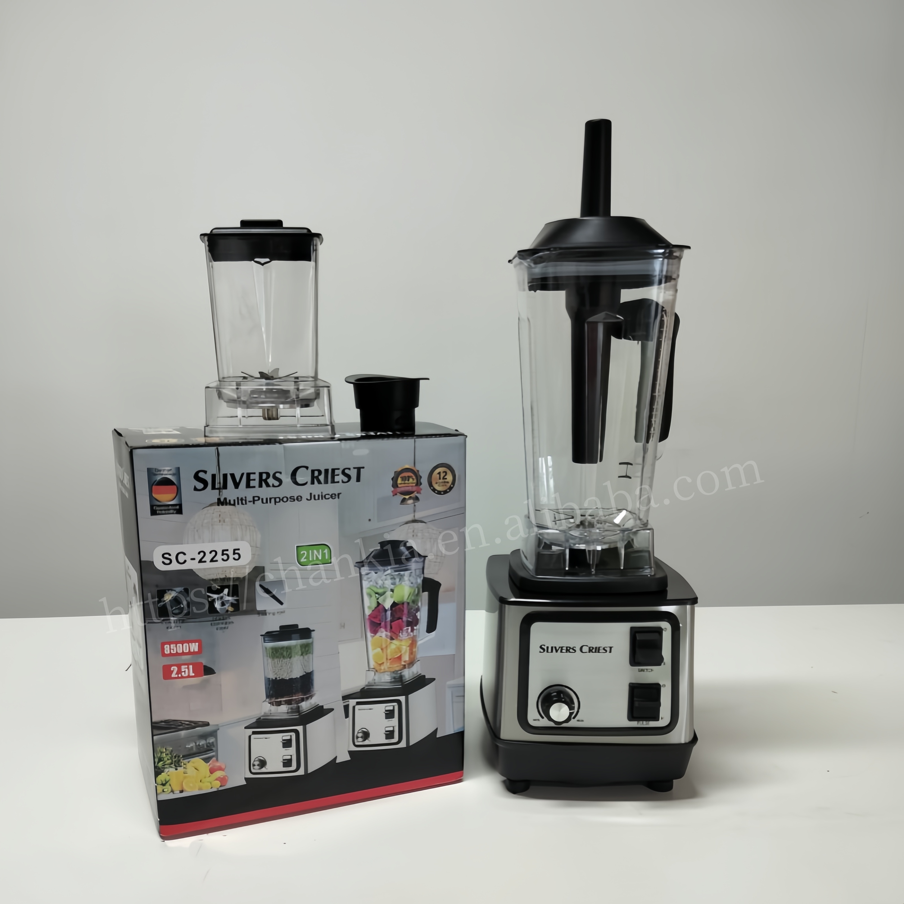 Replacement Large & Small Lids With Plug For Eastman Tritan 64oz Blender Container - Acrylic & Silicone - View #8