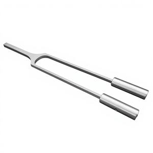 ส้อมเสียงฝรั่งเศส 32 เฮิรตซ์ C-1 ทำจากสแตนเลสสตีล สำหรับการวินิจฉัยทางการแพทย์ พร้อมที่หนีบ ใช้สำหรับการตรวจการสั่นสะเทือนทางดนตรี ระดับเสียงที่ 1 - Product Image 1