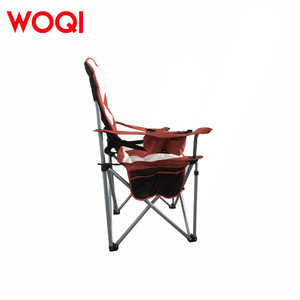 Silla Plegable Woqi de Tela Oxford 54X54X108, Silla de Jardín Portátil con Reposabrazos, Diseño Contemporáneo - Product Image 4