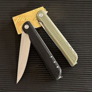 Cuchillo plegable CK EDC, cuchillo de bolsillo multifuncional de alta dureza para autodefensa, portátil, para el hogar, para acampar, para cortar frutas - Product Image 3