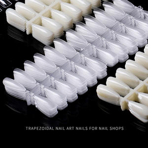 TSZS <span class=keywords><strong>2020</strong></span> Popular 240 unids/bolsa Natural claro almendra Stiletto acrílico ataúd puntas <span class=keywords><strong>uñas</strong></span> práctica puntas de <span class=keywords><strong>uñas</strong></span> - Product Image 5