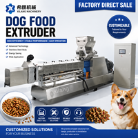 Croquettes machine à aliments pour chiens presse extrudeuse d'aliments pour animaux de compagnie traitement de granulés d'aliments pour animaux de compagnie pour oiseaux machine d'extrudeuse