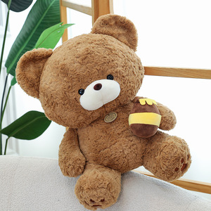 <b>Cute</b> Honey Pot Teddy <b>Bear</b> Plush Super Soft Plush Toy with PP Cotton Filling Stress Relief Gifts Doll for Children <b>Cute</b> Doll Toy - Product Image 5