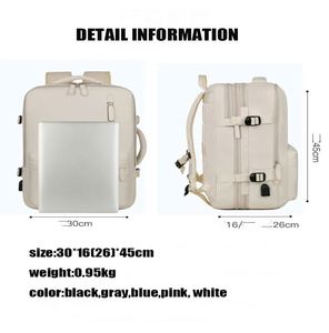 Large Capacity Waterproof <b>Laptop</b> Backpack Custom Logo Men's Anti Theft Oxford <b>Bag</b> Casual Zipper <b>for</b> Outdoor Business <b>Travel</b> - Product Image 3