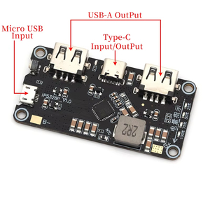 เครื่องชาร์จแบตเตอรี่18650 USB แบบคู่ IP5328P Treasure-C 3.7V ถึง<span class=keywords><strong>5V</strong></span> 9V <span class=keywords><strong>12V</strong></span> ก้าวขึ้นอย่างรวดเร็วแผงวงจร QC2.0 QC3.0 - Product Image 4