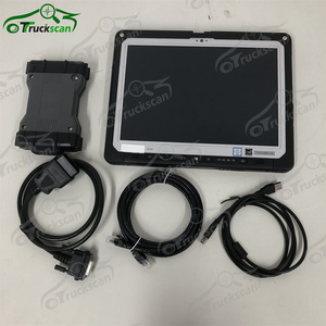 Multiplexeur MB Star Connect C6 Doip Xentry DAS Vediamo Starfinder pour outil de diagnostic de voitures et camions Benz, ensemble complet avec ordinateur portable CF33 - Product Image 1