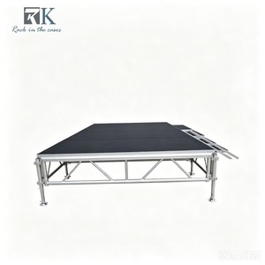 Portable Aluminum Stage Platform with Staircase Factory Customized Outdoor Event Stage Platform - Product Image 3