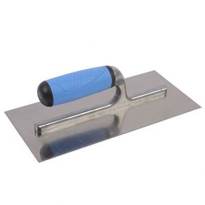 Truelle à manche en <span class=keywords><strong>plastique</strong></span> pour peinture texturée, outils de finition du béton pour la construction et le jardinage - Product Image 2
