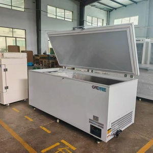 Công Suất Cao 1000L-86 Ngang Top Mở Tủ Đông Thương Mại Ngực Loại Tủ Lạnh Cá Hồi Sâu Tủ Đông - Product Image 1