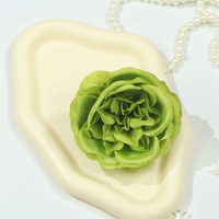 Direktverkauf ab Werk Seidenrosen Künstliche Blumenköpfe Kunstblumen für Tischdekoration und Kuchen