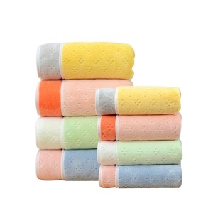 Toalla de Baño de Felpa Coral, Color Sólido, Rectangular, Resistente a las Pelusas, Absorbente, para Uso Doméstico, 170g 200g, Toallas de Dos Colores - Product Image 5