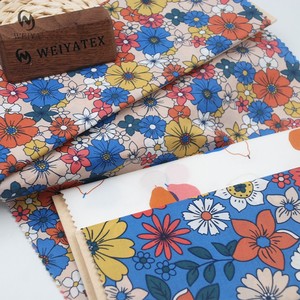 Colorido vestido de verano para mujer superposición Ditsy Daisy <span class=keywords><strong>Tiny</strong></span> Floral tela de algodón para hacer blusa - Product Image 1
