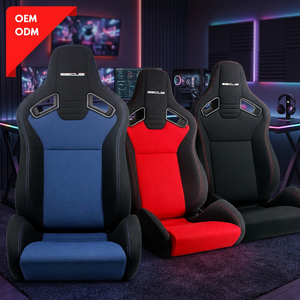 เบาะนั่งรถสปอร์ตสำหรับผู้ใหญ่แบบปรับได้ รุ่น Speedster ผลิตโดย SSCUS SP-FABRIC ผ้าคุณภาพสูง รองรับ OEM ODM ปรับเอนได้ - Product Image 1