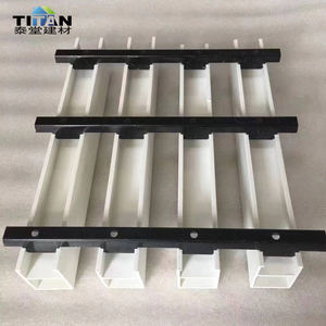 Panneaux de plafond en bois massif 600*600 Lambris Bois Faux faisceau de plafond en bois - Product Image 6