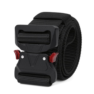 T5001R özel Logo taktik köpek tasması Rottweilers ve alman çoshepheriçin ayarlanabilir toka ile - Product Image 1