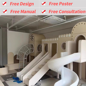 New Design Indoor Playground Equipment for Kids Soft Play Center with Slide Ball Pool Ocean Ball Vibe - Product Image 3
