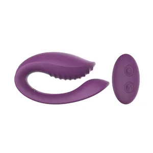 7 Frequency Medical Silicone Couple Use Vibrator Style B