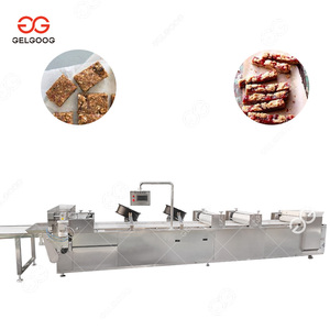 Granola Energy Bar Rolling Oats Cereal Candy Almonds Peanut Brittle Molding And Cutting Machine In Pakistan