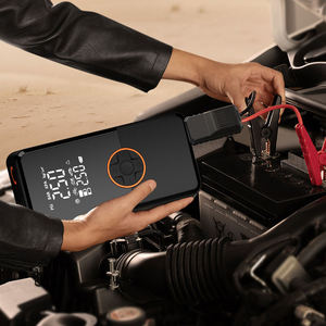 Xe Nhảy Khởi Động Ngân Hàng Điện Pin Lithium Di Động Với Ánh Sáng LED Và 8000MAh Khẩn Cấp Pin <span class=keywords><strong>Booster</strong></span> Máy Nén Khí Cho Xe - Product Image 4