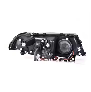 SJC para <span class=keywords><strong>BMW</strong></span> Serie 3 <span class=keywords><strong>E46</strong></span> Conjunto <span class=keywords><strong>de</strong></span> <span class=keywords><strong>Faros</strong></span> Delanteros 1998-2006 Lámpara Modificada Ojo <span class=keywords><strong>de</strong></span> Ángel Luz Frontal LED Accesorios para Coche - Product Image 5