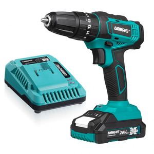 Perceuse-visseuse sans fil 20V à batterie, nouvelle Furadeira a Bateria, meilleure perceuse électrique pour la maison et le bureau - Product Image 1