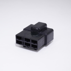 Color negro PBT sin sellar 6 pines automotriz Fenale conector Auto Terminal conectores carcasas - Product Image 4