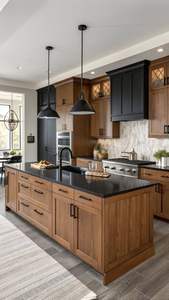 Diseño de Cocina Modular de Estilo Europeo Moderno con Acabado Premium, Almacenamiento Inteligente, Gabinetes Elegantes e Interior Contemporáneo para el Hogar - Product Image 2