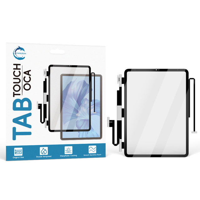 STAROZON OEM Touch Screen Digitizer for Ipad Mini 1 2 3 Air 4 5 6 PRO 9.7 10.5 12.9 OCA Front Glass for Iphone Tablet