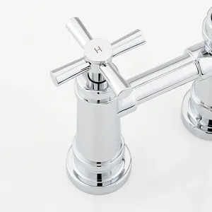 American Lead Free Cupc Certified Bridge Kitchen Faucet With 4 Holes