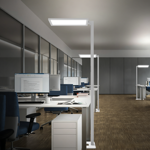 Lampes sur pied LED modernes en gros avec <span class=keywords><strong>variateur</strong></span> tactile, en aluminium, CRI 80 élevé, kit d'éclairage pour bureau et salle de conférence - Product Image 1