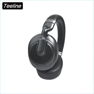 High Quality Custom ANC Studio BT Wireless MAX Overhead Headphones Fashion OEM Headset Bass Noise Cancelling