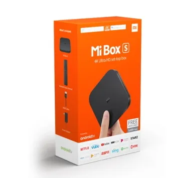 Gốc Toàn Cầu Phiên Bản Xiaomi Mi TV Box S 4K Android 9.0 Set-Up Hộp 2GB 8GB WiFi DTS Đa Ngôn Ngữ Thông Minh Mi Box S Media Player