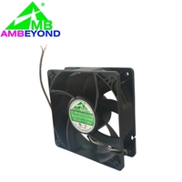 Ventilateur axial DC 12038 étanche IP68, anti-poussière, 12V, à faibles vibrations, pour armoire publicitaire extérieure et équipement de charge