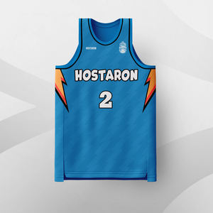 HOSTARON Maillot de <span class=keywords><strong>basket</strong></span>-ball personnalisé de haute qualité sublimé Débardeurs Maillot de <span class=keywords><strong>basket</strong></span>-ball en maille respirante Uniforme - Product Image 3