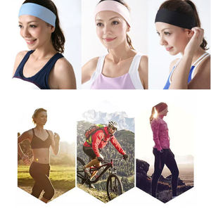 عصابات رأس مرنة مطرزة مخصصة بالجملة من المصنع، مصنوعة من البوليستر لليوغا واللياقة البدنية والسبا وعيد الميلاد، مناسبة لغسل الوجه للنساء - Product Image 6