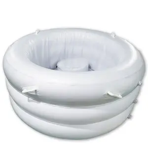 Fabrik OEM Hebamme nach Hause Geburt Hypno birth ing weiß PVC aufblasbaren Geburts pool in einer Box Professional