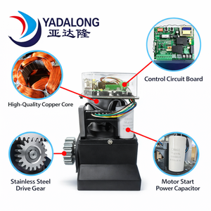 Système d'automatisation de <span class=keywords><strong>portail</strong></span> <span class=keywords><strong>coulissant</strong></span> de 500 kg de fabrication chinoise, robuste avec réglage de vitesse par engrenage pour <span class=keywords><strong>portail</strong></span> - Product Image 2