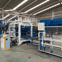 Machine de fabrication de blocs de béton entièrement automatique QT10-15, équipement hydraulique pour briques de ciment emboîtables et pavés creux