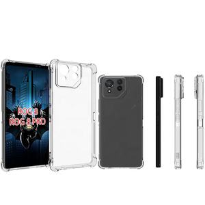 Pour <span class=keywords><strong>Asus</strong></span> <span class=keywords><strong>Rog</strong></span> Phone 9 8 <span class=keywords><strong>6</strong></span> <span class=keywords><strong>Pro</strong></span> Anti Shock Soft Gel Transparent TPU Cover Case Clear - Product Image 1