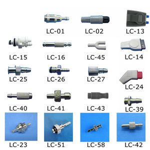 Peças de pressão arterial do conector do GÁS do material do LC-05 ABS para o ex-tubo BP, mangueira de ar, manguito NIBP, esfigmomanômetro eletrônico - Product Image 5