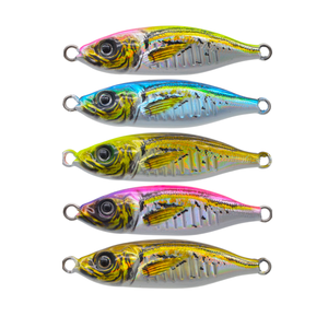JIGGINGSOUL-RTS317-10g15g20g30g40g60g80g100g Jigs de pêche imprimés en 3D petit leurre lent <span class=keywords><strong>Jig</strong></span> <span class=keywords><strong>Jack</strong></span> eau salée - Product Image 2