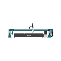 Mesin Pemotong Laser CNC Gantry Format Kerja Besar LX14030LA untuk Plat Logam, Harga Mesin Pemotong Laser Logam