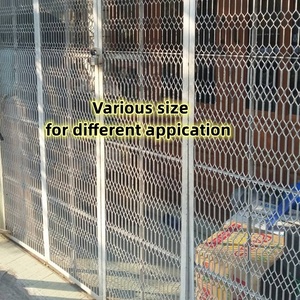 Nóng bán nhúng nóng mạ kẽm mở rộng Kim Loại <span class=keywords><strong>Gothic</strong></span> lưới cho cửa ra vào lưới cổng lưới - Product Image 4