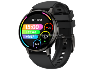 Dames à la mode montre intelligente 1.19 "AMOLED fréquence cardiaque BT fonction d'appel <span class=keywords><strong>Cycle</strong></span> <span class=keywords><strong>menstruel</strong></span> IP68 Fitness activité Trackers - Product Image 4