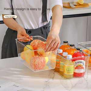<span class=keywords><strong>Caja</strong></span> de Almacenamiento Rectangular de Plástico, <span class=keywords><strong>Caja</strong></span> de Almacenamiento de Cosméticos, Joyas, Mascarillas, Productos para el Cuidado de la Piel, Condimentos de Cocina, 18L de Gran Capacidad - Product Image 1