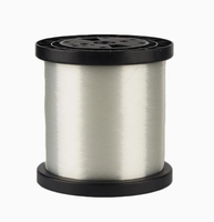 Fil monofilament transparent en nylon PA6 0,10 mm-1,0 mm résistant à l'abrasion pour filet de pêche, maille filtrante, tissage