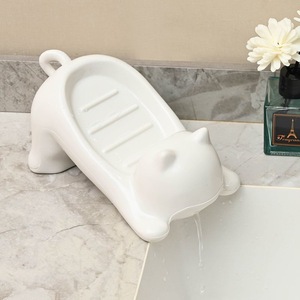 Cartone animato scatola di sapone per gatti carino, senza accumulo di acqua bagno e scatola di sapone per <span class=keywords><strong>WC</strong></span>, Rack di stoccaggio, scatola di <span class=keywords><strong>scarico</strong></span> sanitario - Product Image 6