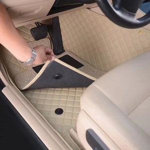 Alfombrillas Antideslizantes Impermeables de Color Morado Intenso con Diseño 3D para Interiores de Automóviles - Product Image 6