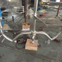 Tanque de Mezcla con Reactor de Calentamiento de Doble Pared de 30-500 Litros para Mezclar, Agitar y Homogeneizar Productos Químicos Diarios